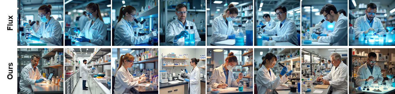 A scientist in a modern laboratory